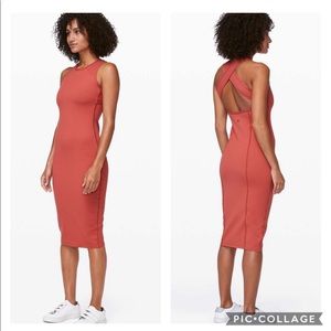 Lululemon Picnic Play Dress Brick Rose